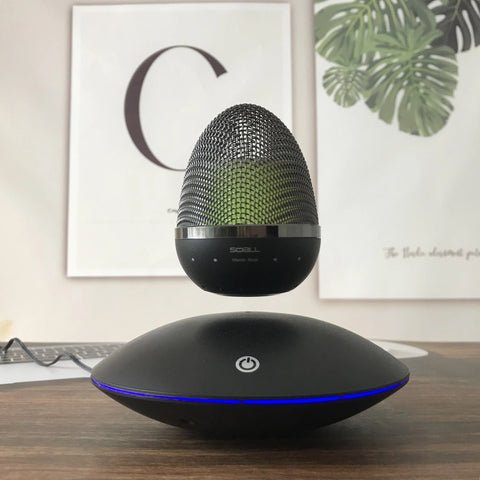 Levitating Speaker with LED Lights