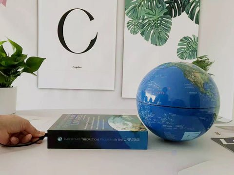 floating globe lamp